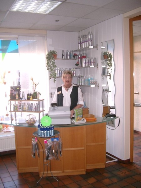 Der Empfangsbereich von Friseur Geißler